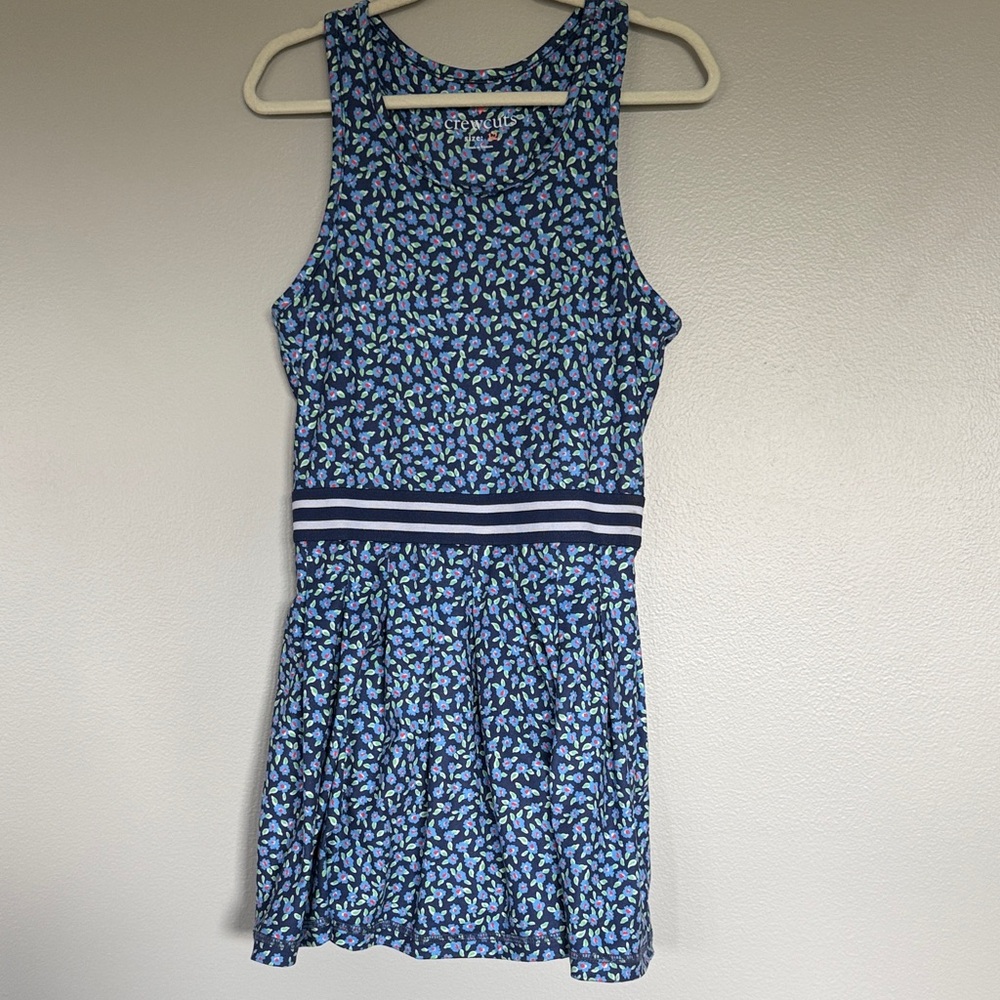 Crewcuts Floral Navy Dress